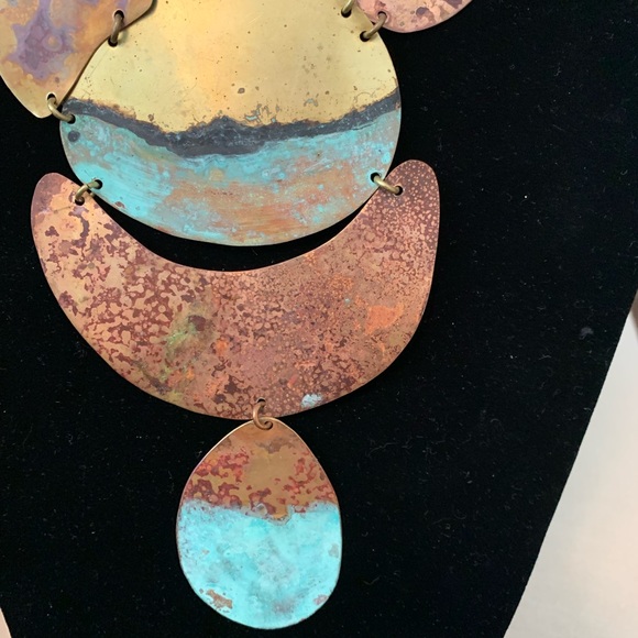 🌼ANTHROPOLOGIE Sibilia Statement Necklace - Picture 2 of 11